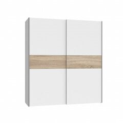 Шкаф Forte Winner Plus 170, белый/коричневый цена и информация | Шкафы | pigu.lt
