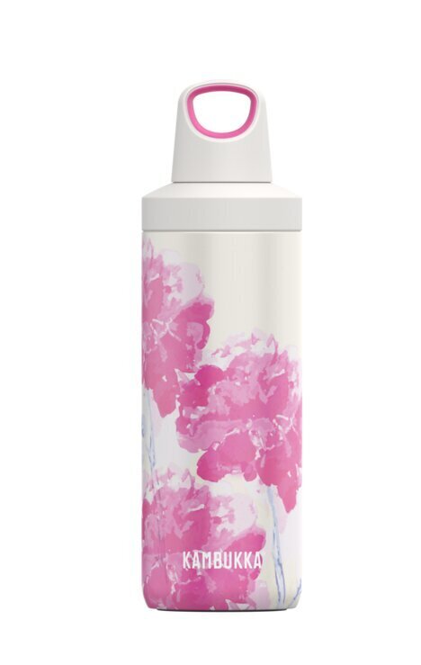 Termo gertuvė Kambukka Reno Insulated 500 ml, Pink Blossom, KAM11-05012 kaina ir informacija | Termosai, termopuodeliai | pigu.lt