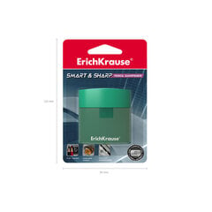 Drožtukas ErichKrause® Smart&Sharp su konteineriu kaina ir informacija | Kanceliarinės prekės | pigu.lt