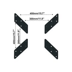 Techly ICA-LCD-G11A цена и информация | Кронштейны и крепления для телевизоров | pigu.lt