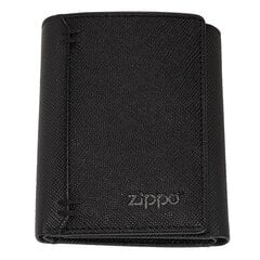 Кожаное портмоне ZIPPO SAFFIANO TRI-FOLD цена и информация | Мужские кошельки | pigu.lt