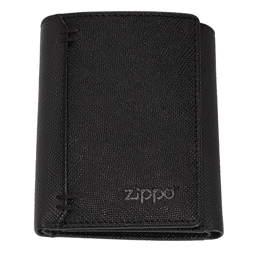 Odinė Piniginė Zippo Saffiano Tri-fold kaina ir informacija | Vyriškos piniginės, kortelių dėklai | pigu.lt