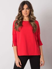 красная свободная блузка hassina цена и информация | Женские блузки, рубашки | pigu.lt