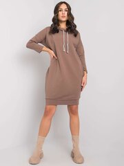 Женское коричневое повседневное платье цена и информация | Платья | pigu.lt