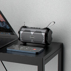 Беспроводная колонка Dudao с Bluetooth 5.0, 3 Вт, 500 мАч, радио, черная (Y9s-черный) цена и информация | Аудиоколонки | pigu.lt