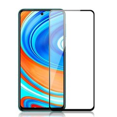 Защитное стекло Fusion full glue 5D для Xiaomi Redmi Note 10 5G / 10T 5G, черное цена и информация | Защитные пленки для телефонов | pigu.lt