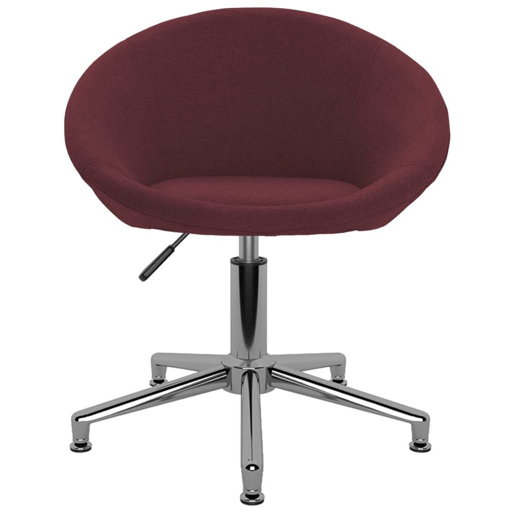 Pasukamos valgomojo kėdės, 2 vnt, violetinės kaina ir informacija | Virtuvės ir valgomojo kėdės | pigu.lt