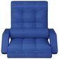 Čiužinukas-kėdė su miegojimo funkcija, mėlyna kaina ir informacija | Svetainės foteliai | pigu.lt