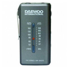 Daewoo DRP-9 AM FM kaina ir informacija | Radijo imtuvai ir žadintuvai | pigu.lt