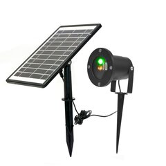Saulės energijos šviesos projektorius R22I kaina ir informacija | Lauko šviestuvai | pigu.lt