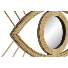 Настенное зеркало DKD Home Decor, 47x1.5x42 см, золотистое цена и информация | Зеркала | pigu.lt