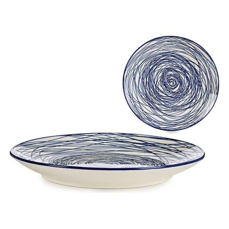 Lėkštė Ø 20 cm mėlyna porcelianas kaina ir informacija | Indai, lėkštės, pietų servizai | pigu.lt