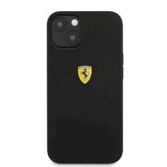 FESAXFLBKP13SBK Ferrari Smooth and Carbon Effect Book чехол для iPhone 13 Mini черный цена и информация | Чехлы для телефонов | pigu.lt