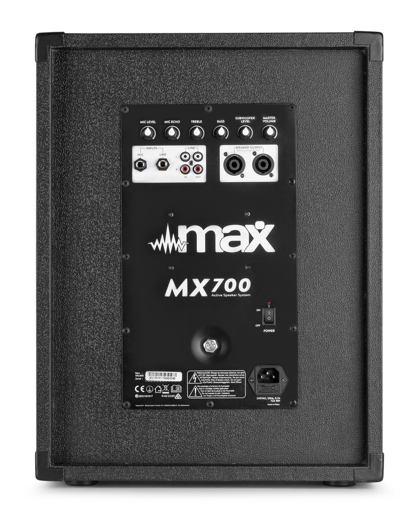 MAX MX700 170.101 цена и информация | Garso kolonėlės | pigu.lt