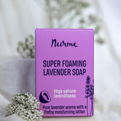 Muilas Nurme Super Foaming Lavender Soap, su levandomis, 100 g цена и информация | Мыло | pigu.lt