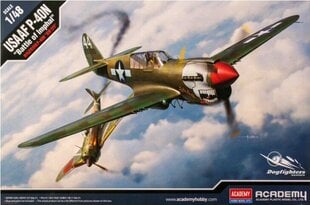 Klijuojamas Modelis Academy 12341 USAAF P-40N "Battle ofImphal" 1/48 kaina ir informacija | Klijuojami modeliai | pigu.lt