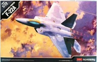 Склеиваемая модель Academy 12423 F-22A AIR DOMINANCE FIGHTER 1/72 цена и информация | Склеиваемые модели | pigu.lt