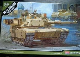 Склеиваемая модель Academy 13202 M1A1 ABRAMS "IRAQ 2003" 1/35 цена и информация | Склеиваемые модели | pigu.lt