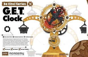 Склеиваемая модель Academy 18185 G.E.T. Clock Leonardo Da Vinci цена и информация | Склеиваемые модели | pigu.lt
