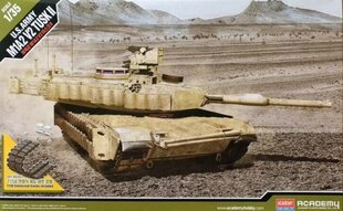 Склеиваемая модель Academy 13504 U.S Army M1A2 V2 TUSK II 1/35 цена и информация | Склеиваемые модели | pigu.lt