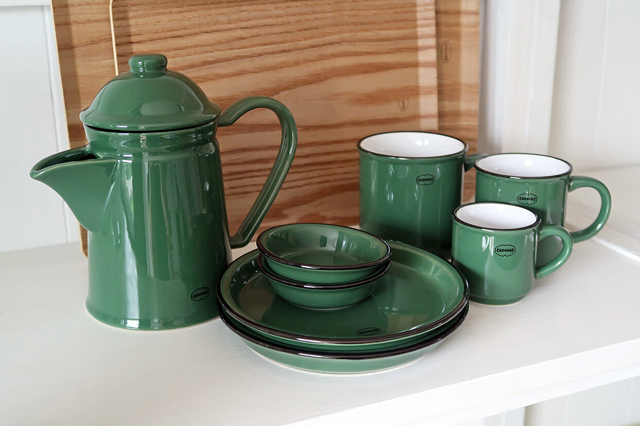 Cabanaz arbatos arba kavos puodelis, žalias kaina ir informacija | Taurės, puodeliai, ąsočiai | pigu.lt