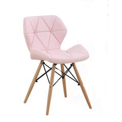 Valgomojo kėdė Diamond A-04, rožinė kaina ir informacija | Virtuvės ir valgomojo kėdės | pigu.lt