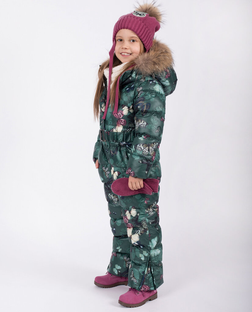 Rožinės megztos kumštinės pirštinės mergaitėms Gulliver kaina ir informacija | Žiemos drabužiai vaikams | pigu.lt