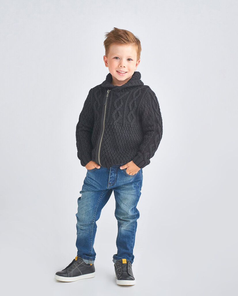 Gulliver juodas kardiganas berniukams su asimetriniu užsegimu цена и информация | Megztiniai, bluzonai, švarkai berniukams | pigu.lt