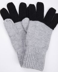 Серые вязаные перчатки для мальчиков Gulliver цена и информация | Зимняя одежда для детей | pigu.lt