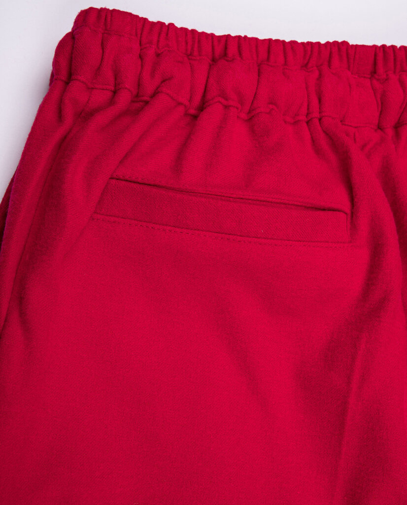 Gulliver raudonos spalvos Joggers kelnės mergaitėms kaina ir informacija | Kelnės mergaitėms | pigu.lt