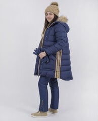Синие вязаные перчатки для девочек Gulliver цена и информация | Зимняя одежда для детей | pigu.lt