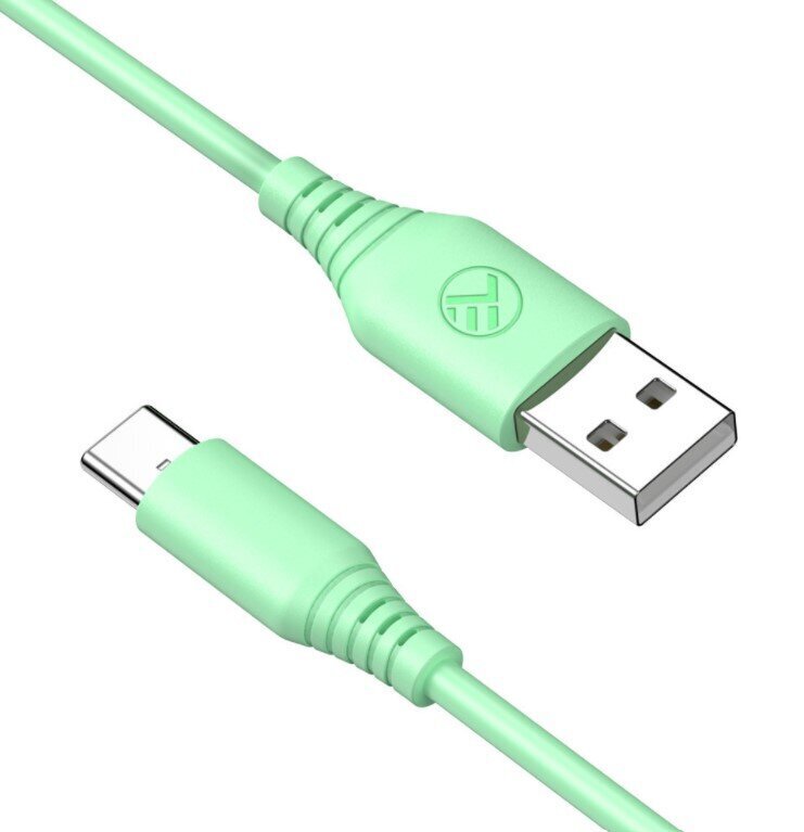 Tellur TLL155401, USB-A/USB-C, 1 m kaina ir informacija | Laidai telefonams | pigu.lt