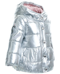 Куртка бежевая с принтом для девочек Gulliver цена и информация | Зимняя одежда для детей | pigu.lt
