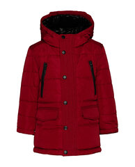 Красное демисезонное полупальто для мальчиков Gulliver цена и информация | Куртка для мальчика | pigu.lt