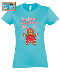 Kalėdinis rinkinys su marškinėliais moterims Ginger girl цена и информация | Сладости | pigu.lt