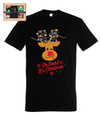 Kalėdinis rinkinys su marškinėliais vyrams Oh deer kaina ir informacija | Saldumynai | pigu.lt