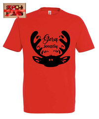 Kalėdinis rinkinys su marškinėliais vyrams Gerų švenčių kaina ir informacija | Saldumynai | pigu.lt