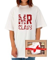 Kalėdinis rinkinys su marškinėliais oversize Mr Claus kaina ir informacija | Saldumynai | pigu.lt