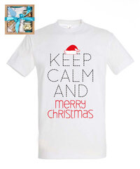 Kalėdinis rinkinys su marškinėliais vyrams Keep calm цена и информация | Сладости | pigu.lt