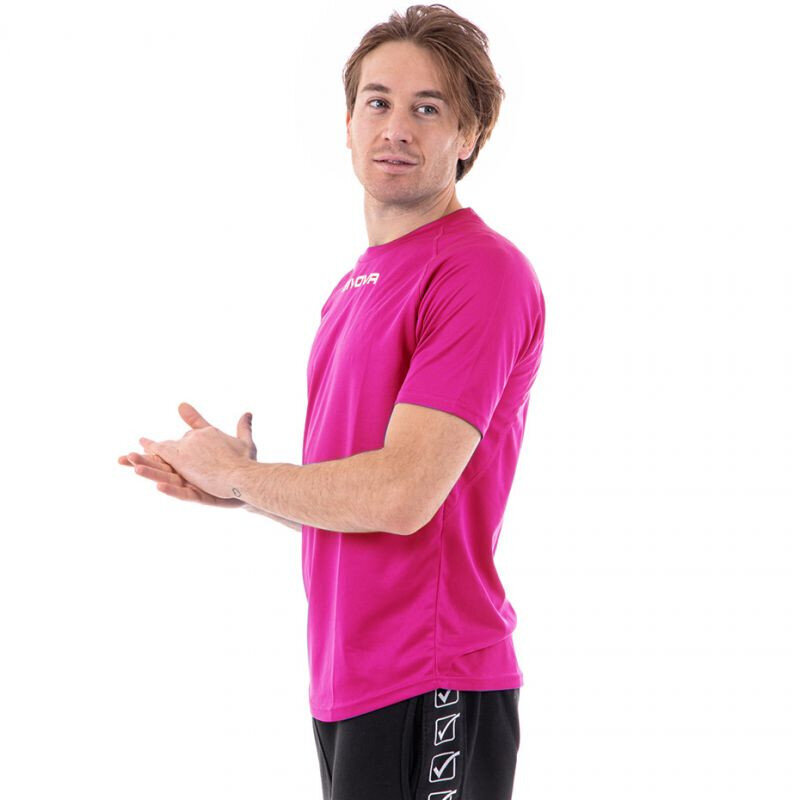 Marškinėliai vyrams Givova One M MAC01 0006, rožiniai kaina ir informacija | Vyriški marškinėliai | pigu.lt