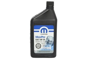 Mopar MaxPro моторное масло, 5w20, 0.946 л цена и информация | Моторные масла | pigu.lt
