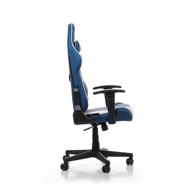 Žaidimų kėdė DXRacer PRINCE P132-BW, mėlyna kaina ir informacija | Biuro kėdės | pigu.lt