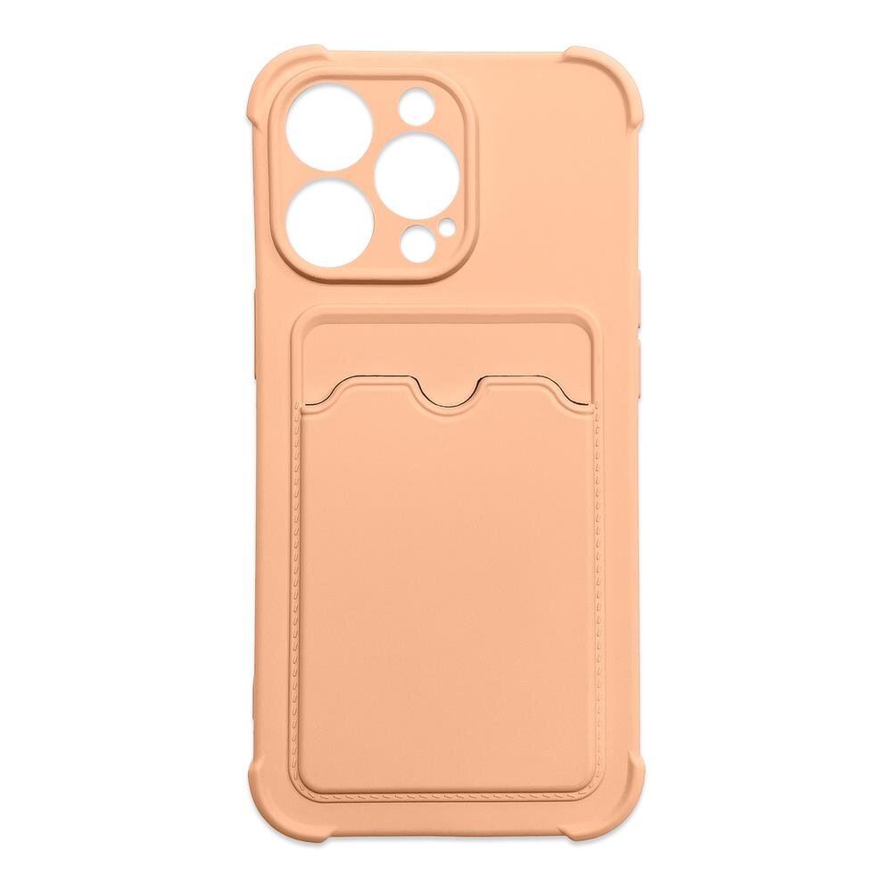 Hurtel Card Armor Case cover skirtas iPhone 13, rožinis kaina ir informacija | Telefono dėklai | pigu.lt