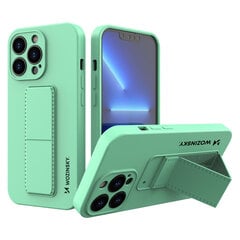 Wozinsky Kickstand Case skirtas iPhone 13 mini, žalias kaina ir informacija | Telefono dėklai | pigu.lt