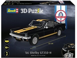 Конструктор Revell - 3D Puzzle 66 Shelby GT350-H, 00220 цена и информация | Пазлы | pigu.lt