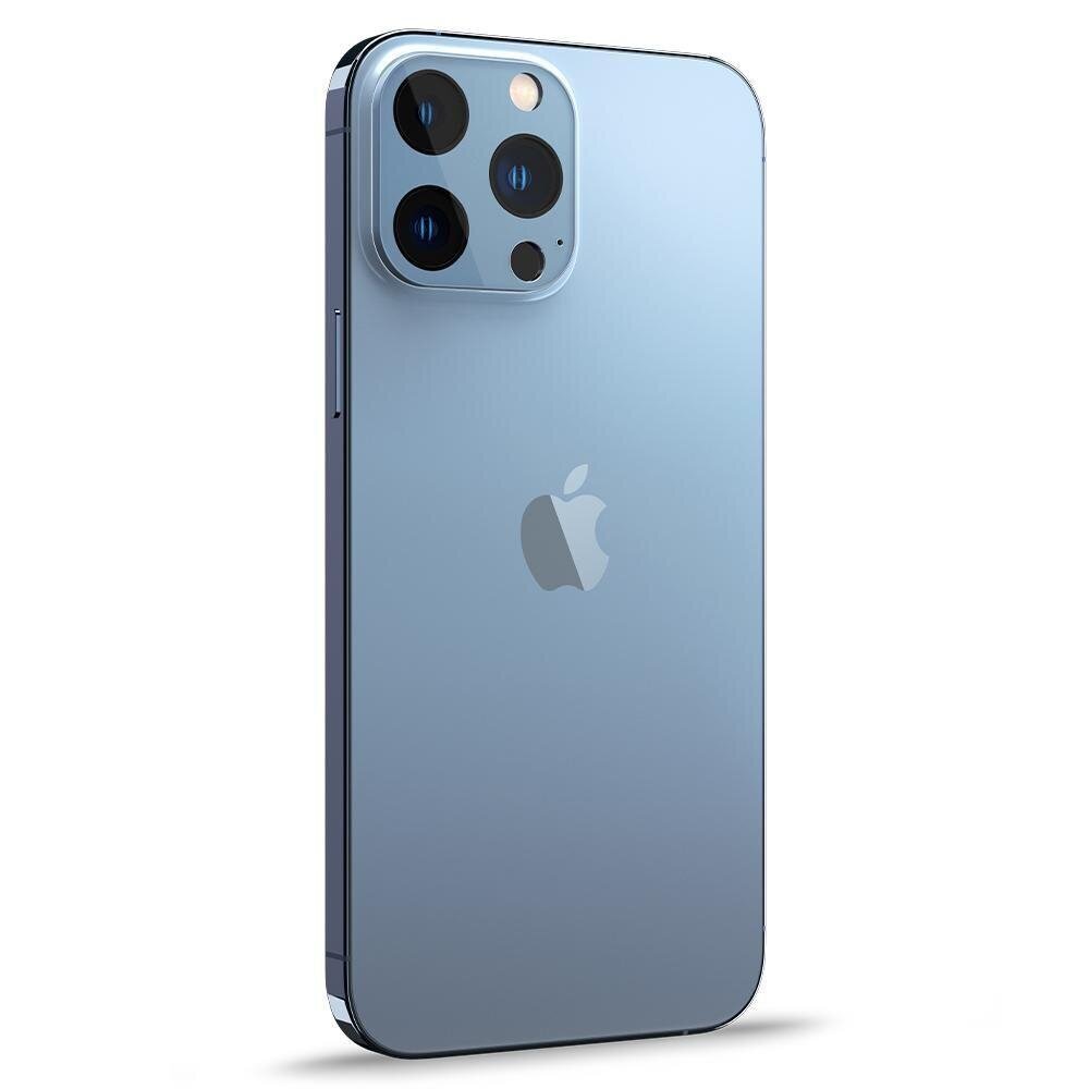 Spigen Optik Lens Protector, iPhone 13 Pro/13 Pro Max Sierra Blue цена и информация | Apsauginės plėvelės telefonams | pigu.lt