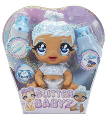 Interaktyvi lėlytė Gliter Babyz mėlyna snaigė kaina ir informacija | Žaislai mergaitėms | pigu.lt