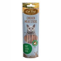 CatFest  Мясные колбаски из курицы, 45 г. цена и информация | Лакомства для кошек | pigu.lt