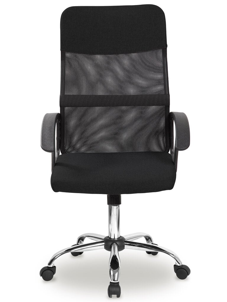 Biuro kėdė su ratukais Modern Home, juoda kaina ir informacija | Biuro kėdės | pigu.lt