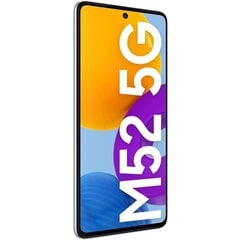 Samsung Galaxy M52 5G, 128 GB, Dual SIM, White цена и информация | Мобильные телефоны | pigu.lt